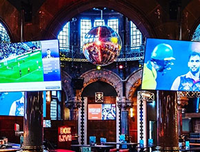 RCF Audio Installation at Box Sports Bar Nottingham