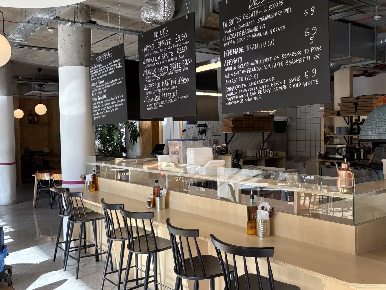 Restaurant background sound installation