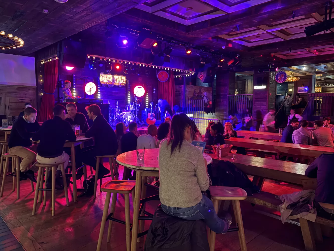 Albert's Schloss Soho Main Bar Area